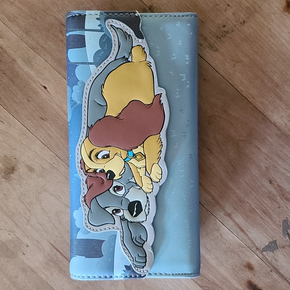 Loungefly Bags Loungefly Disney Lady And The Tramp Wet Cement Flap